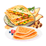 Tapiocas, crepes e panquecas